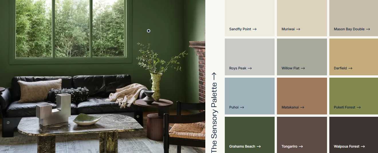 Dulux Sensory Palette 2027 | David Robertson Decorators Dulux Sensory Palette 2027